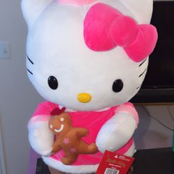 Big Hello Kitty Christmas Greeter