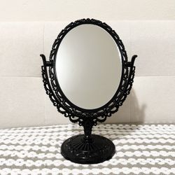 Elegant Double-sided Black Mirror