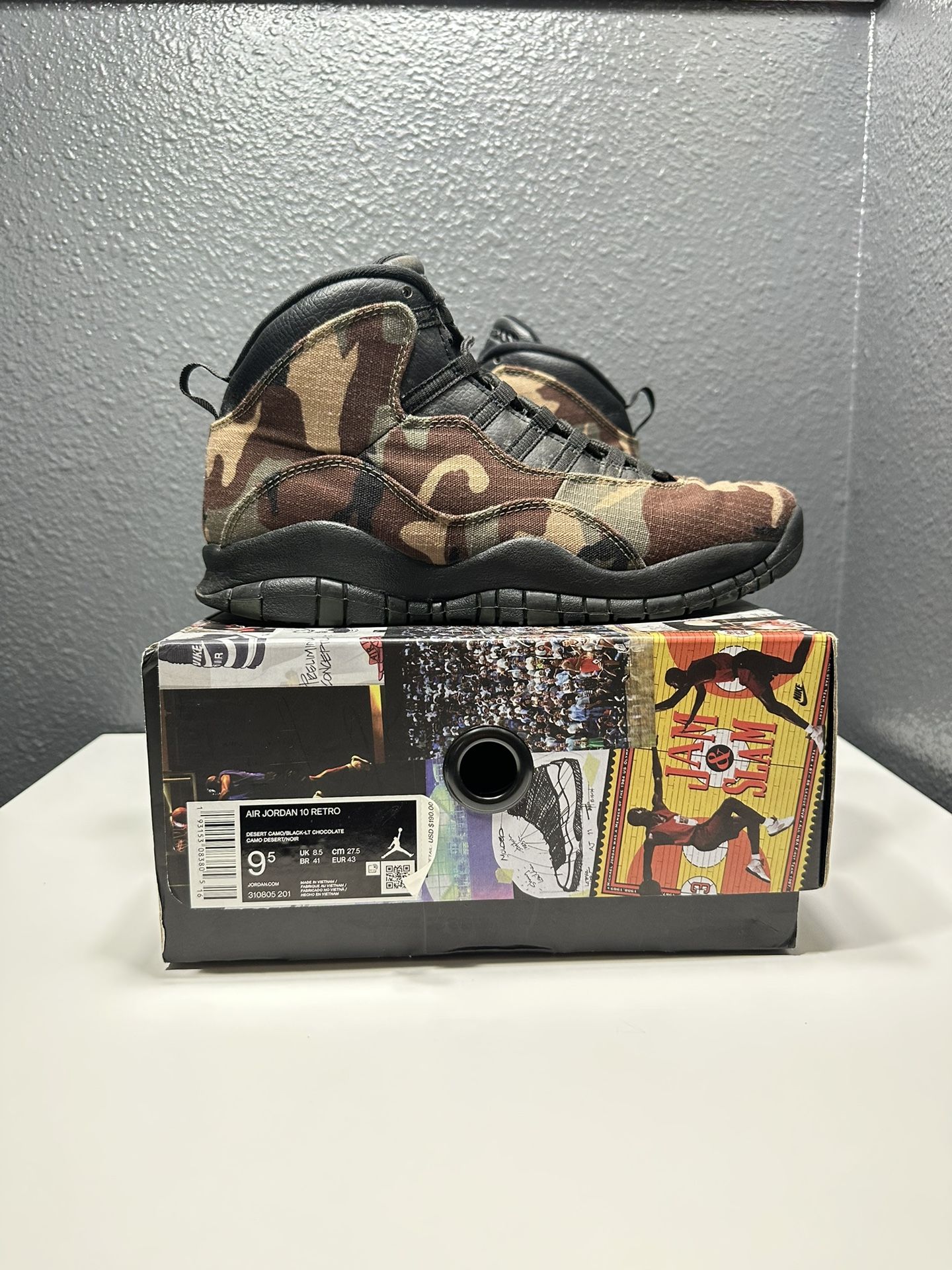 Woodland cheap camo jordans