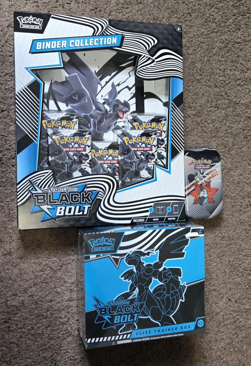 Pokemon Black Bolt Bundle