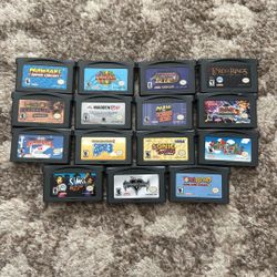 Nintendo Gameboy Advance Games 20 Each