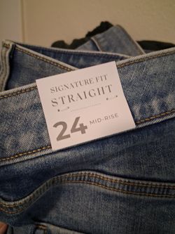 New 24XL  Lane Bryant - mid-rise signature fit straight