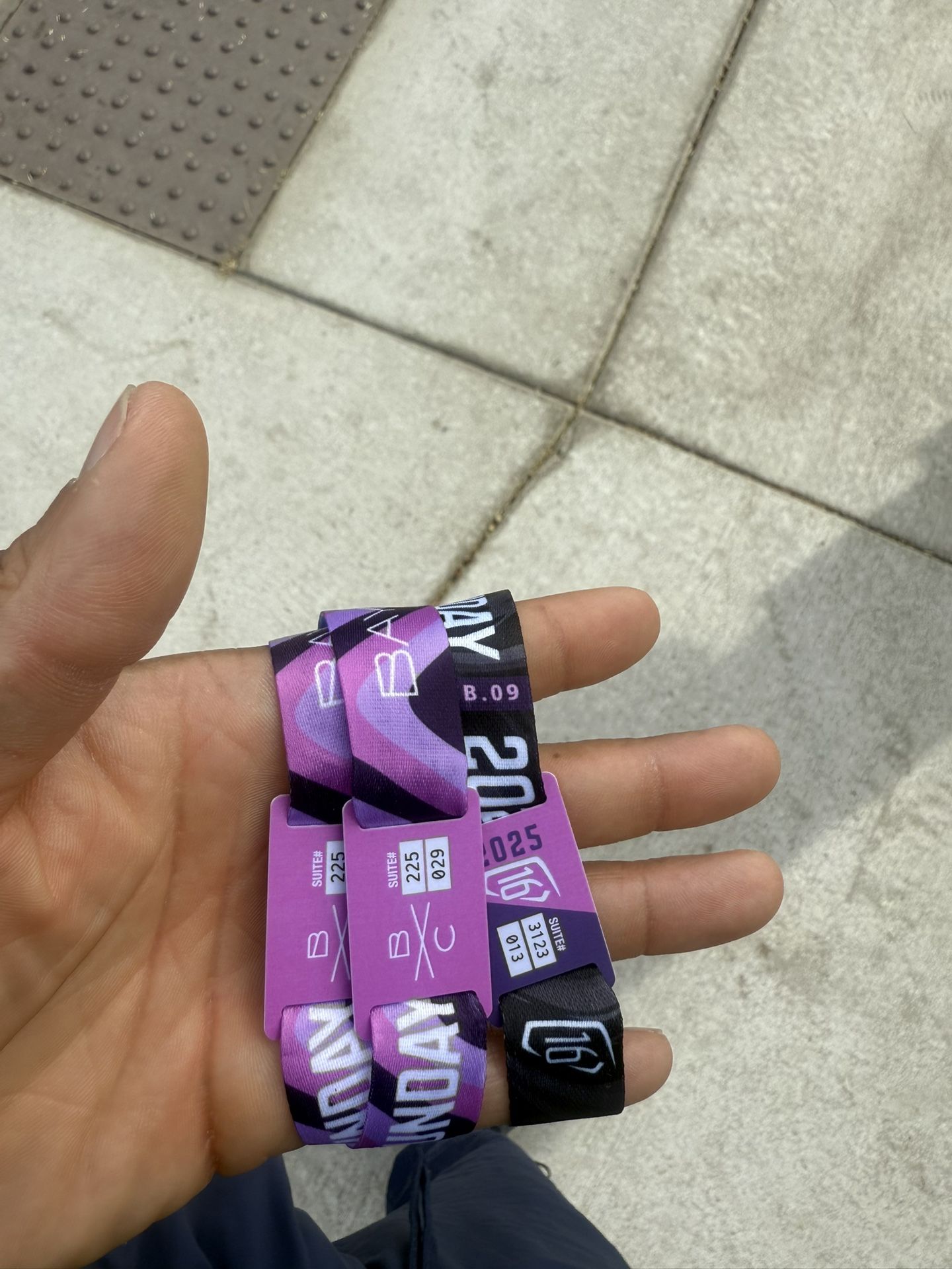 Waste Management Sunday Wristbands For Sale