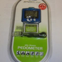 SportLine Pedometer, 15 Function, Total Fitness, 7 Day Memory