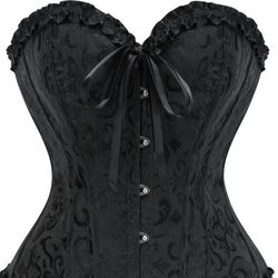 Black Corset- Sizes L-XL 