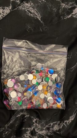 Plastic Flat back Rhinestones