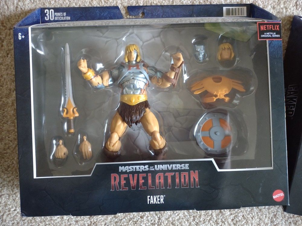 Masters Of The Universe Revelation Faker Action Figure