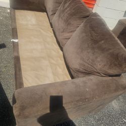 2 Brown Couches Light