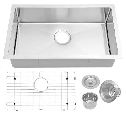 Undermount Kitchen Sink Stainless Steel ,