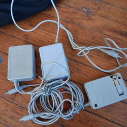 Nintendo Ds 3ds Chargers Lot Of 3