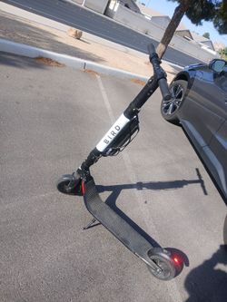 Electric Scooter with External battery