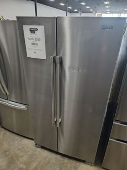 Maytag refrigerator side by side
