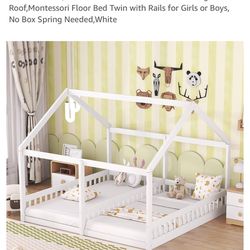 2 Twin Bed Frame 