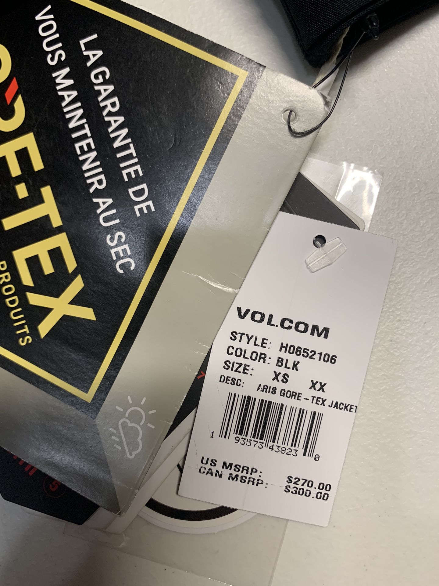 Volcom Snowboard Ski Jacket Size XS