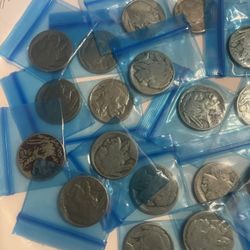 Buffalo Nickel Coin Lot(Best Offer) 20 Coins 