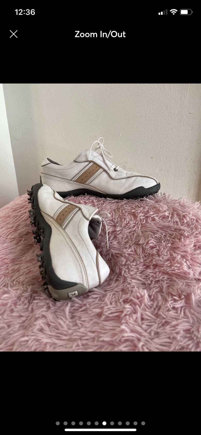 Footjoy LoPro Collection Soft Spike Golf Shoes (97153) Womens Size 8.5