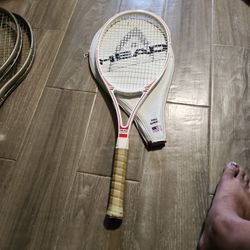 Head Comp Pro Composite Professional Midsize 4 1/4 L2 Tennis Racket w/Cover