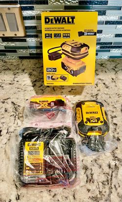 Dewalt Battery Maintainer With 5ah Battery XR And Fast Charger