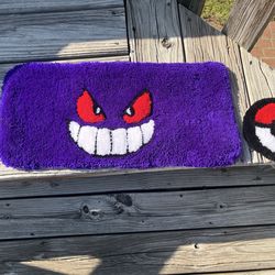 Gengar keyboard rug
