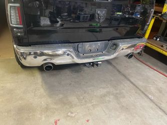 2013 ram chrome rear bumper