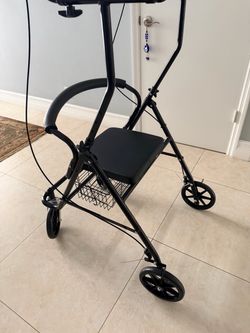 Medical Equipment; Upright Arm Support Rolling WALKER, helps better posture & eyesight. Brand New, Cash, First Come