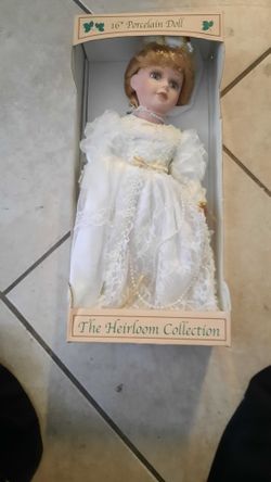 16 Inch Porcelain Doll