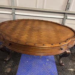 Solid Coffee and End Table