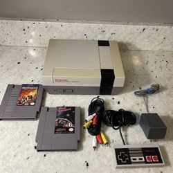 Nintendo Entertainment System (NES) Console Bundle – Tested & Working