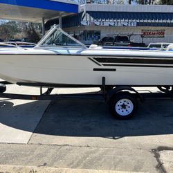19 80. 17  Foot Marquee Stingray, Inboard Outboard Boat For Sale.