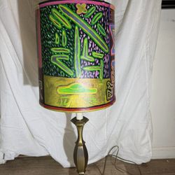 Custom Vintage Lamp Art