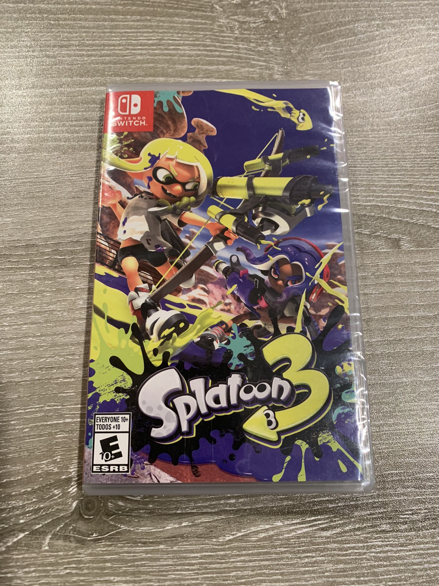 NEW Splatoon 3 video game for Nintendo Switch