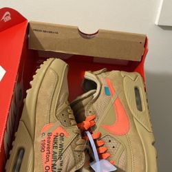 Off White Air Max Desert Ore Size 9