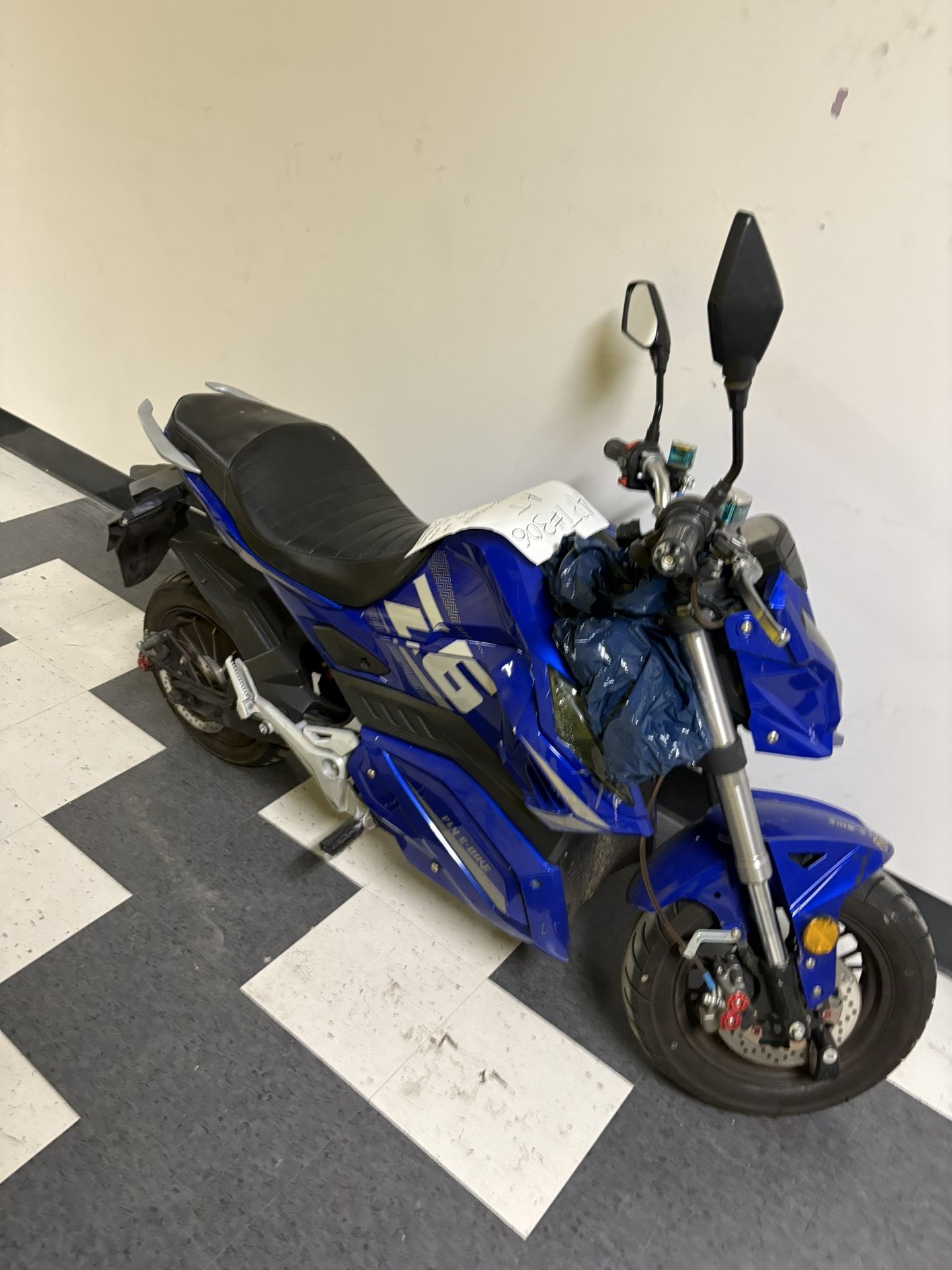 Electric Z6 motorcycle 