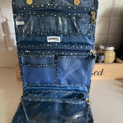 Hanging make up cosmetic bag bag