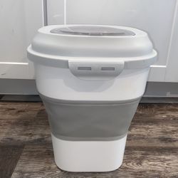 Collapse Food Container With Clear Top