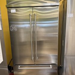 KitchenAid 42” built in refrigerator 