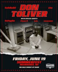 Don Tolliver At Summer fest