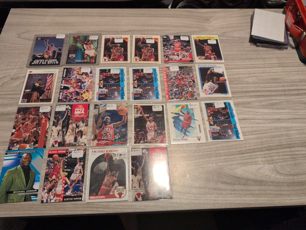 Michael Jordan Card Lot