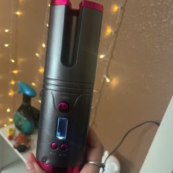 Curling hair iron machine