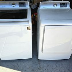 Samsung Washer And  Electric Dryer