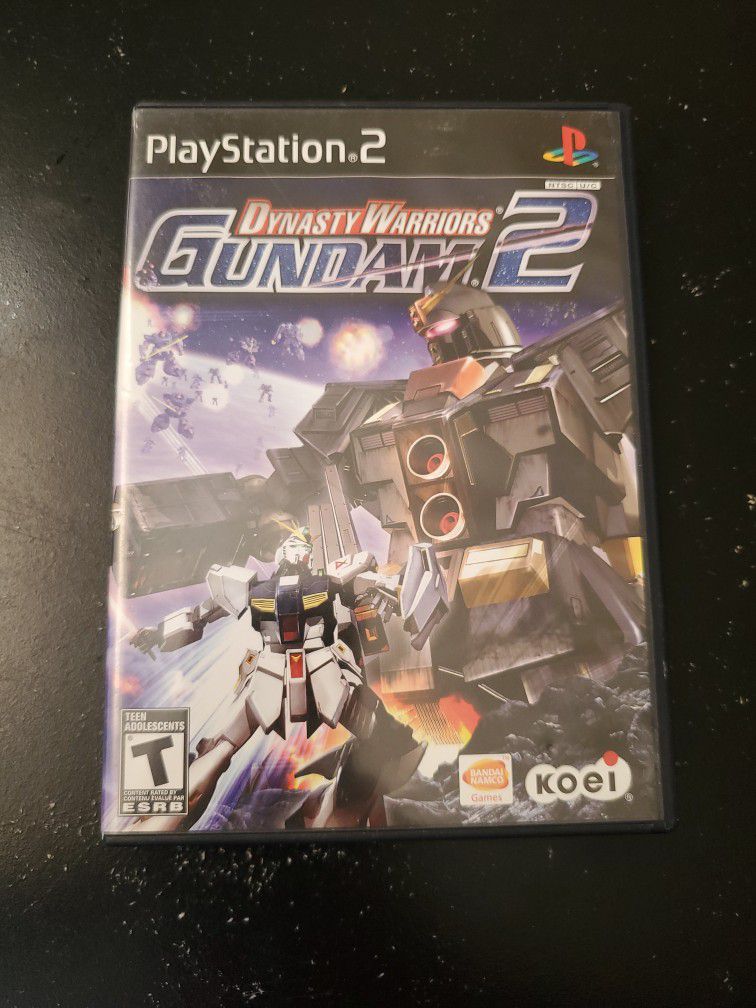 Dynasty Warriors Gundam 2 PS2 PlayStation 2 Videogame