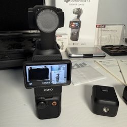 DJI Osmo Pocket 3 Creator Combo Kit Mic + Case + Filters.  
