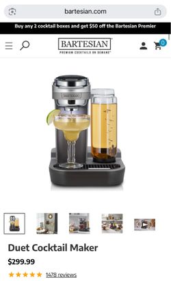 Bartesian cocktail maker