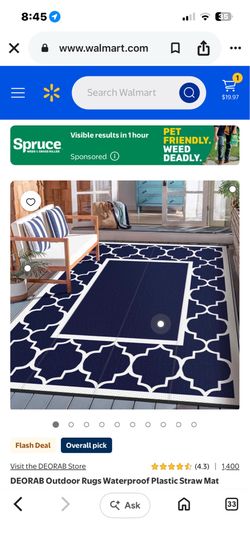 New out door carpet