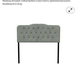 Set Queen Bed frame, Headboard, Mattress