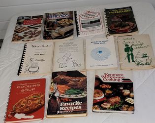 Vintage Cookbook Collection (Lot of 11) – Retro Recipe Books