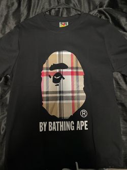 Black bathing ape shirt size M