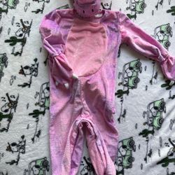 Pink Dino Costume
