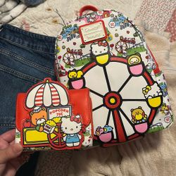 Hello kitty loungefly set