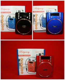 Rechargeable Bluetooth wireless sd card,usbflash drive fm radio speaker